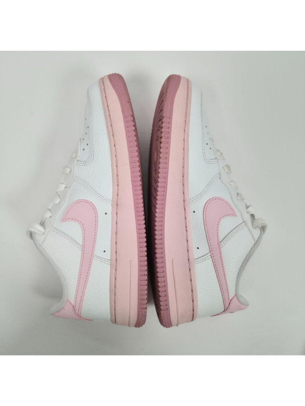 Nike Air Force 1 Low Youth White Pink Sneakers CT3839-107 US Size 5Y - Picture 5 of 8